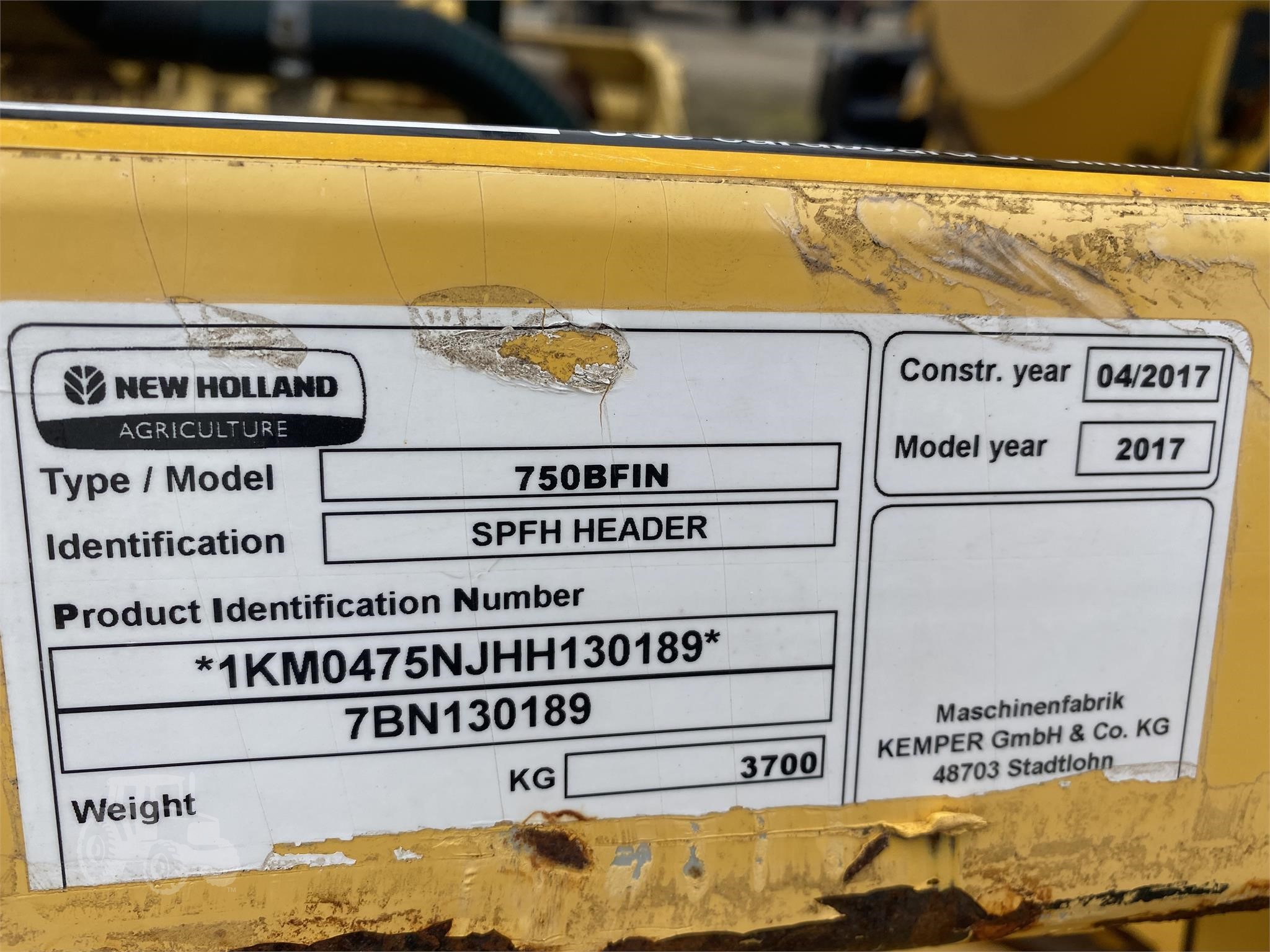 2017 new holland 750bfi - Photo 7